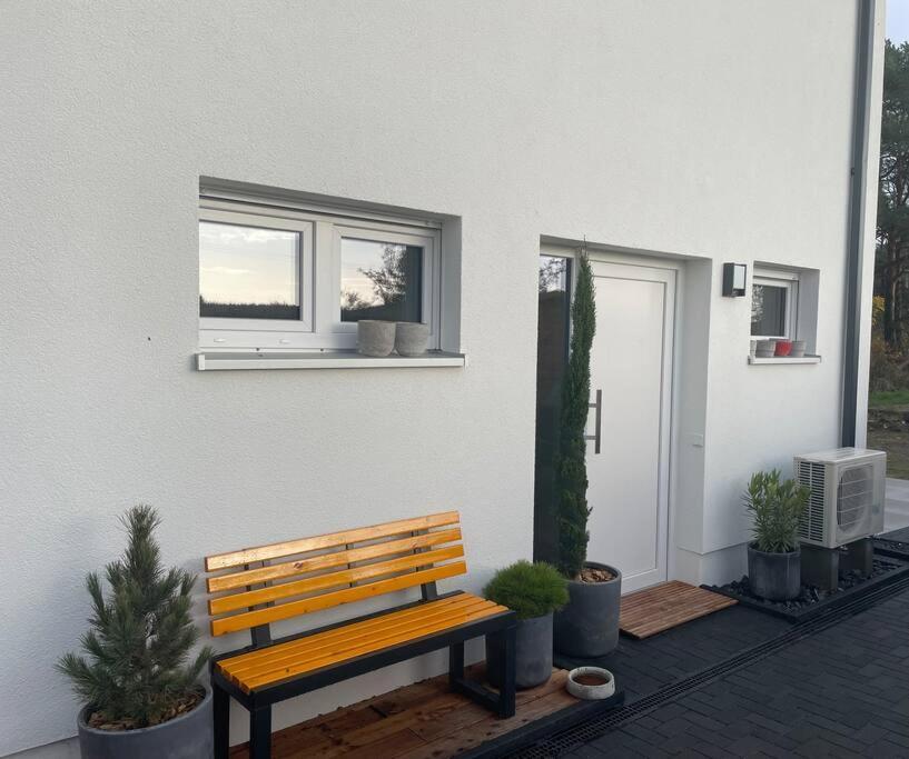 Modernes Ferienhaus Mit 3 Schlafzimmern In Der Naehe Vom Scharmuetzelsee Wendisch Rietz Buitenkant foto