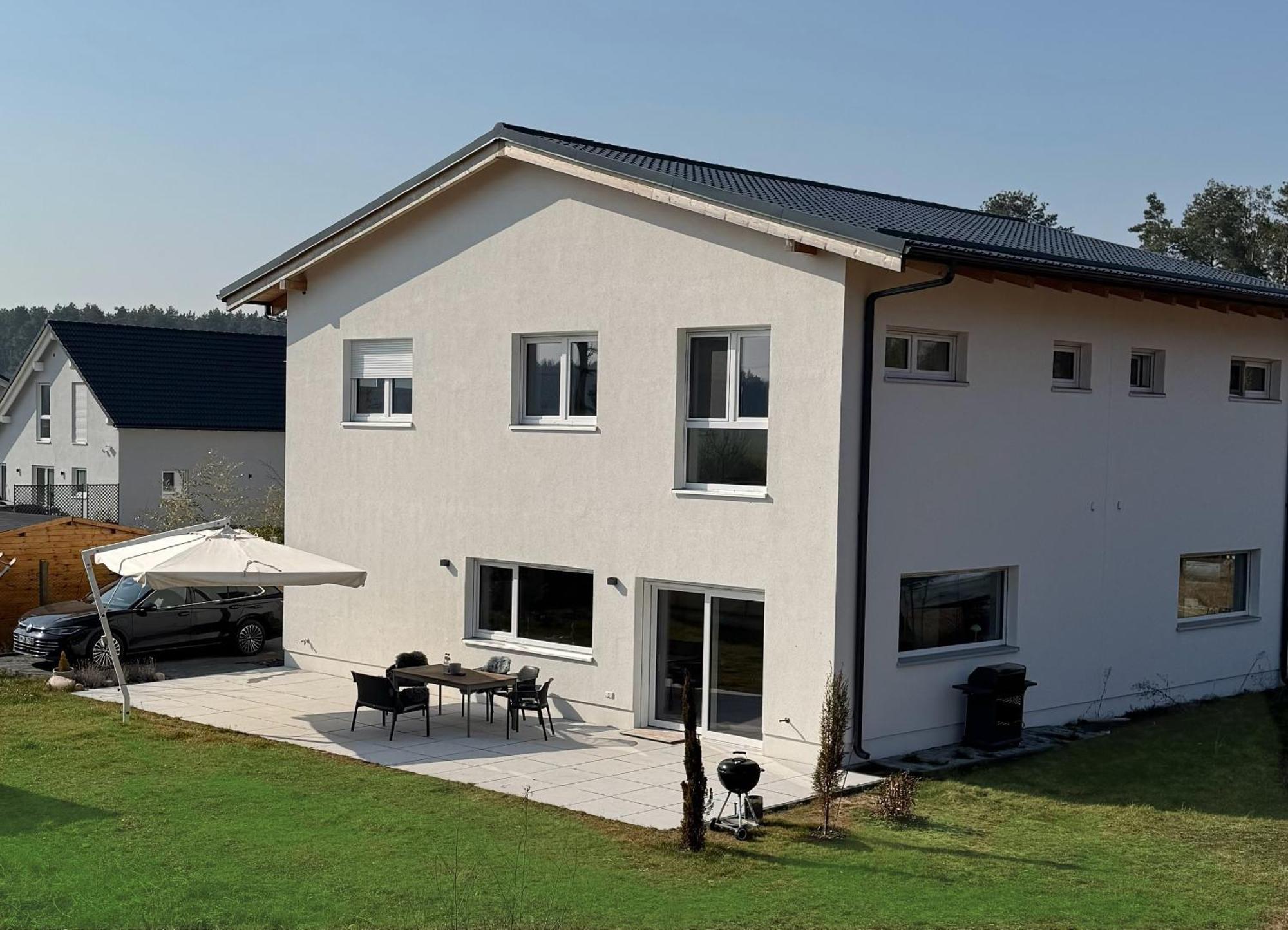Modernes Ferienhaus Mit 3 Schlafzimmern In Der Naehe Vom Scharmuetzelsee Wendisch Rietz Buitenkant foto