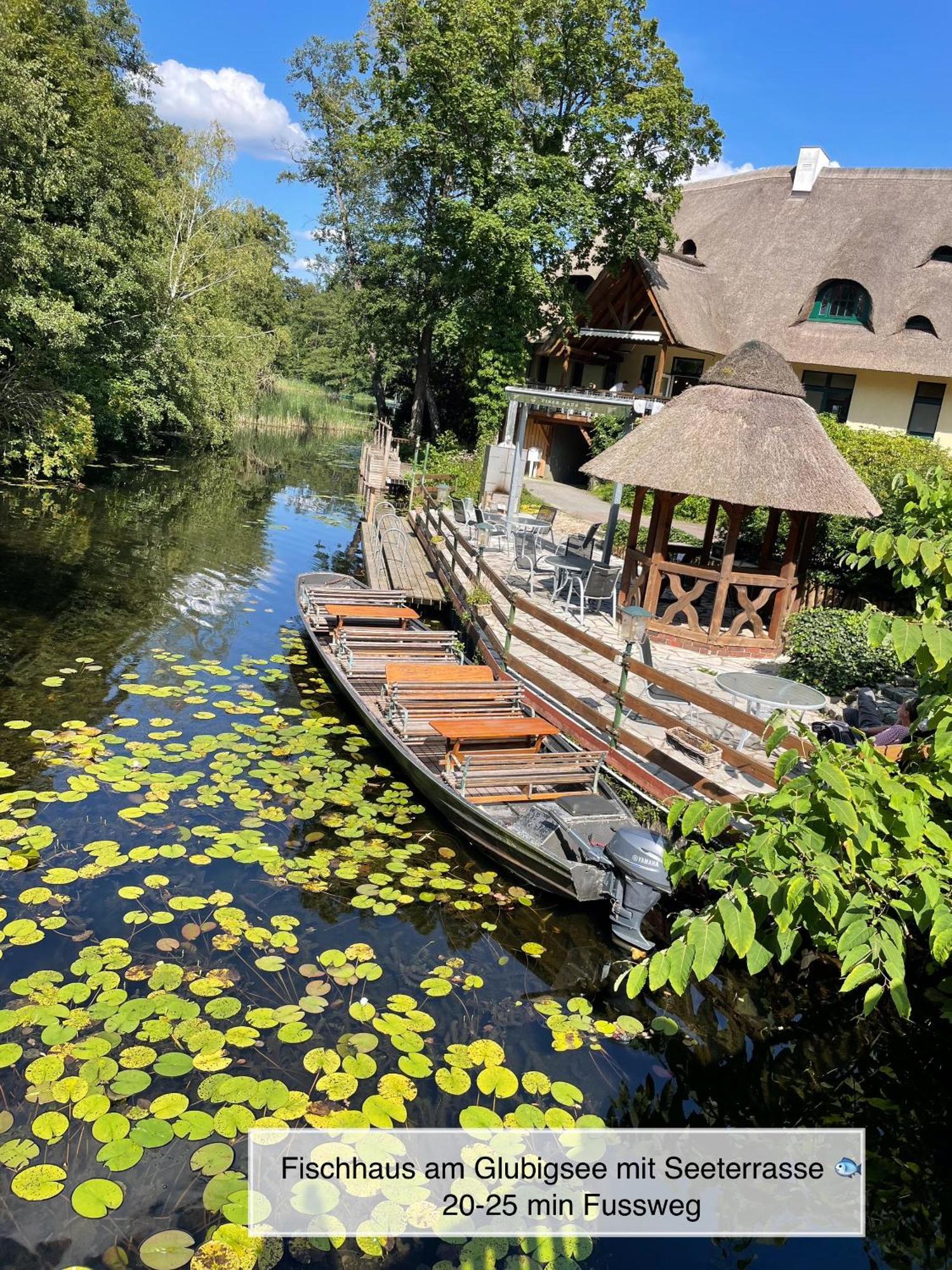 Modernes Ferienhaus Mit 3 Schlafzimmern In Der Naehe Vom Scharmuetzelsee Wendisch Rietz Buitenkant foto